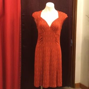 Banana Republic Dress Orange Large